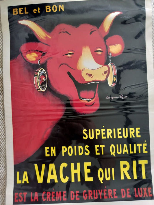 French La Vache Qui Rit Advertising Poster