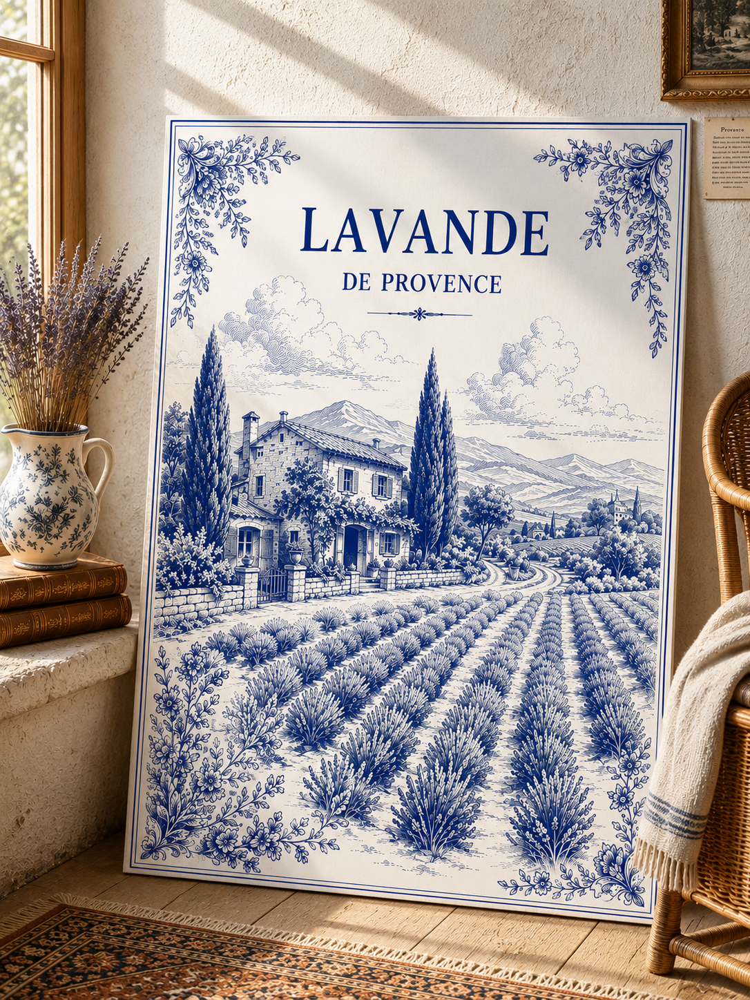 Lavande de Provence – Exclusive French Lavender Art Print