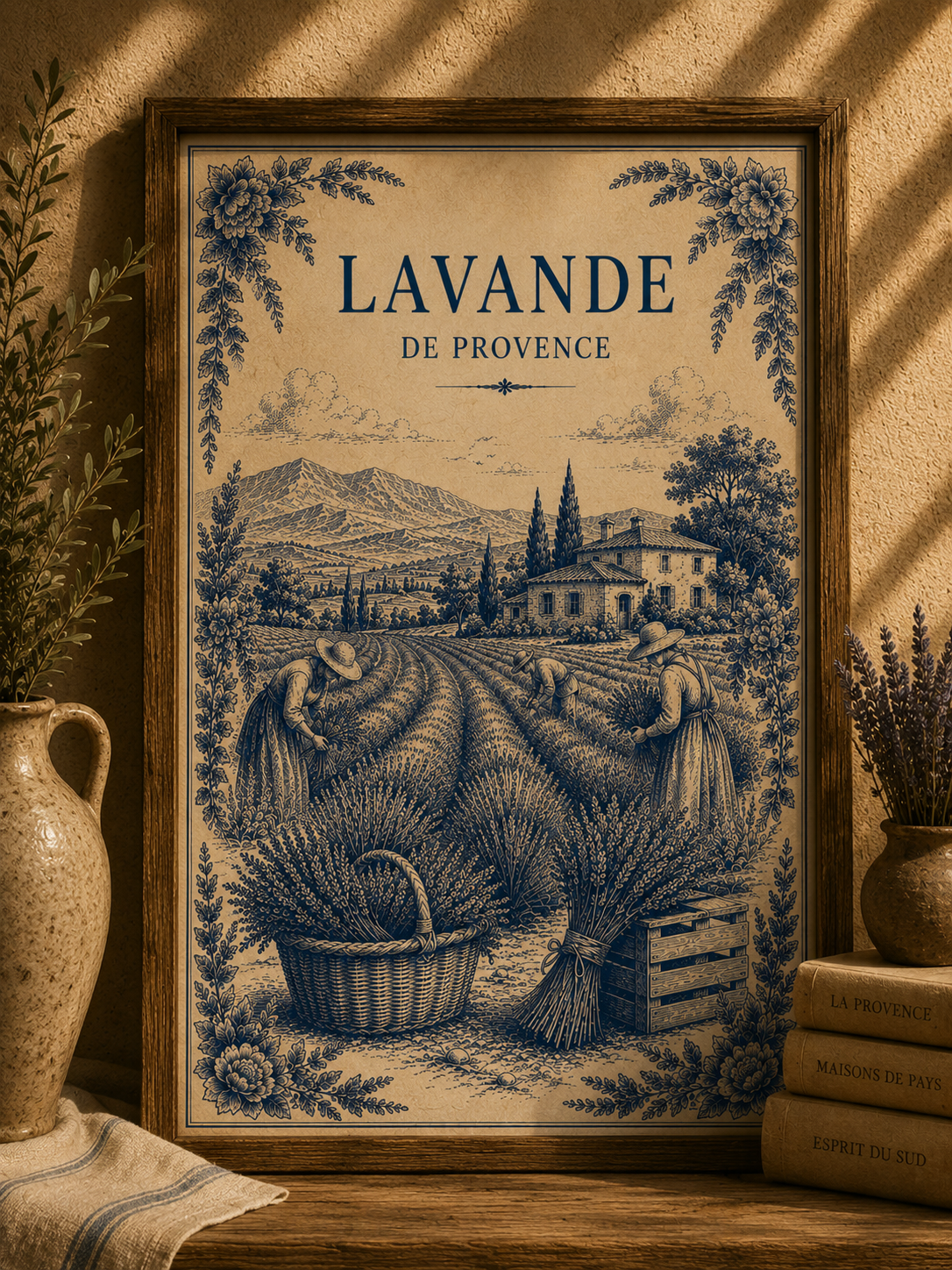 Lavande de Provence – Exclusive French Lavender Art Print