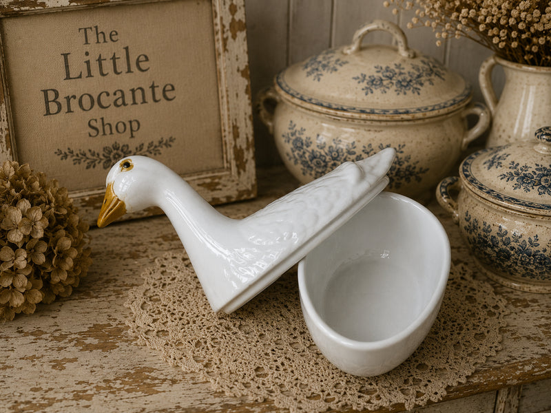 Vintage French Michel Caugant Goose Terrine
