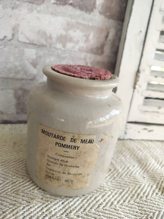 Antique Pommery Mustard Jar