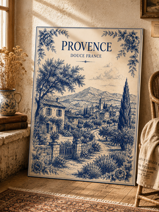 Provence Douce France – Exclusive French Provence Art Print