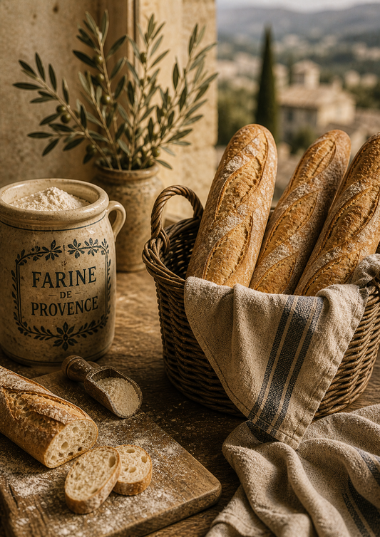 Set of 3 Provence Kitchen Prints - A3 Size - The Little Brocante Shop