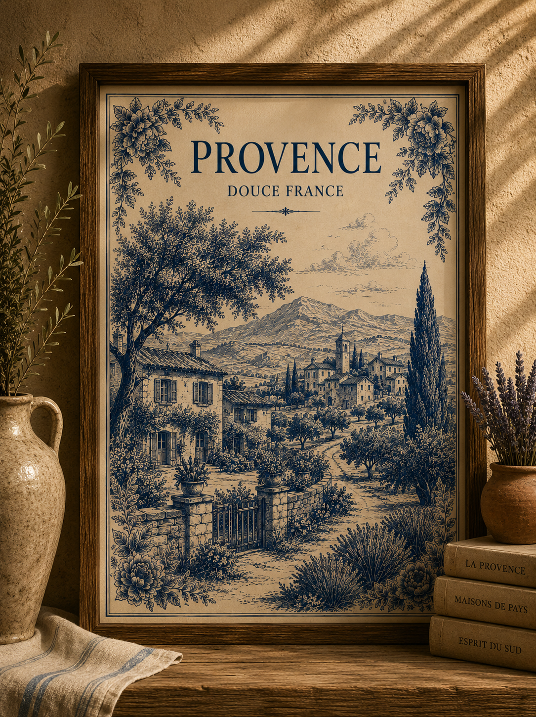 Provence Douce France – Exclusive French Provence Art Print