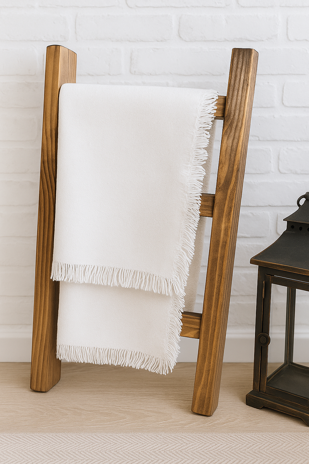 Rustic Mini Ladder – Tea Towel or Display Stand