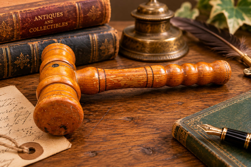Antique Wooden Auctioneer's Gavel