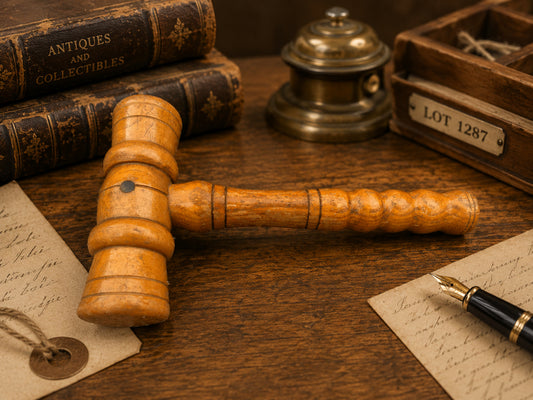 Antique Wooden Auctioneer's Gavel