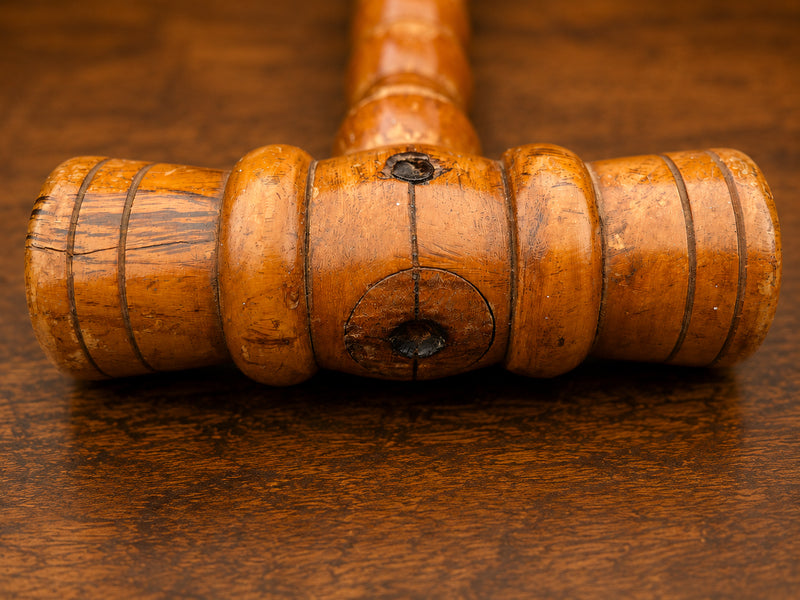 Antique Wooden Auctioneer's Gavel