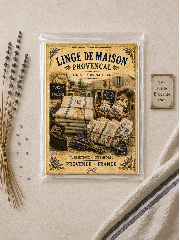 Linge de Maison Provençal – Vintage French Linen Market, French Country
Provence
Rustic Farmhouse
Brocante
Cottagecore
French Provincial
Country Cottage
Rustic Chic
Vintage European
Traditional
Shabby Chic
Old World
Continental
Timeless Country Style wall artwork.