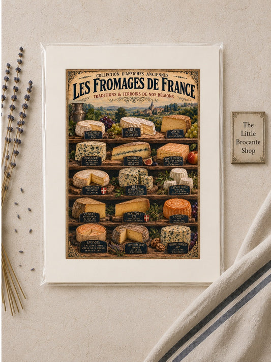 Les Fromages de France | Vintage French Cheese Collection Print, French Country
Rustic Farmhouse
Cottage Kitchen
Provincial French
Vintage Kitchen
Traditional
Country House
European Rustic
Bistro Style
Contemporary Country
Heritage Interiors wall artwork.