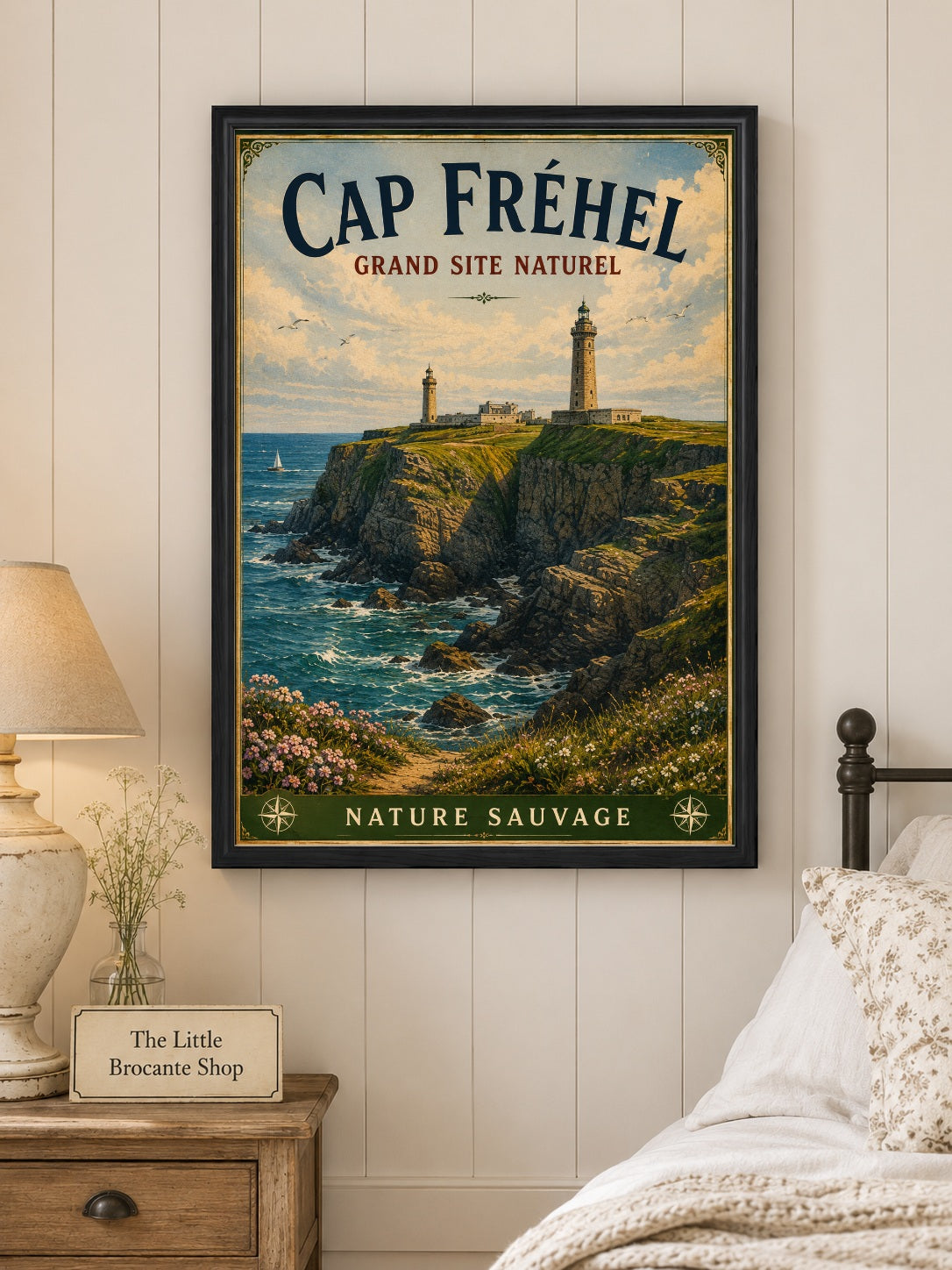 Belle-Île-en-Mer – Vintage French Coastal Travel Print, Coastal
French Coastal
Breton
French Country
Mediterranean
Hamptons
Nautical
Vintage Travel
Scandinavian
Contemporary Coastal
Cottage Style
Relaxed Modern wall artwork.