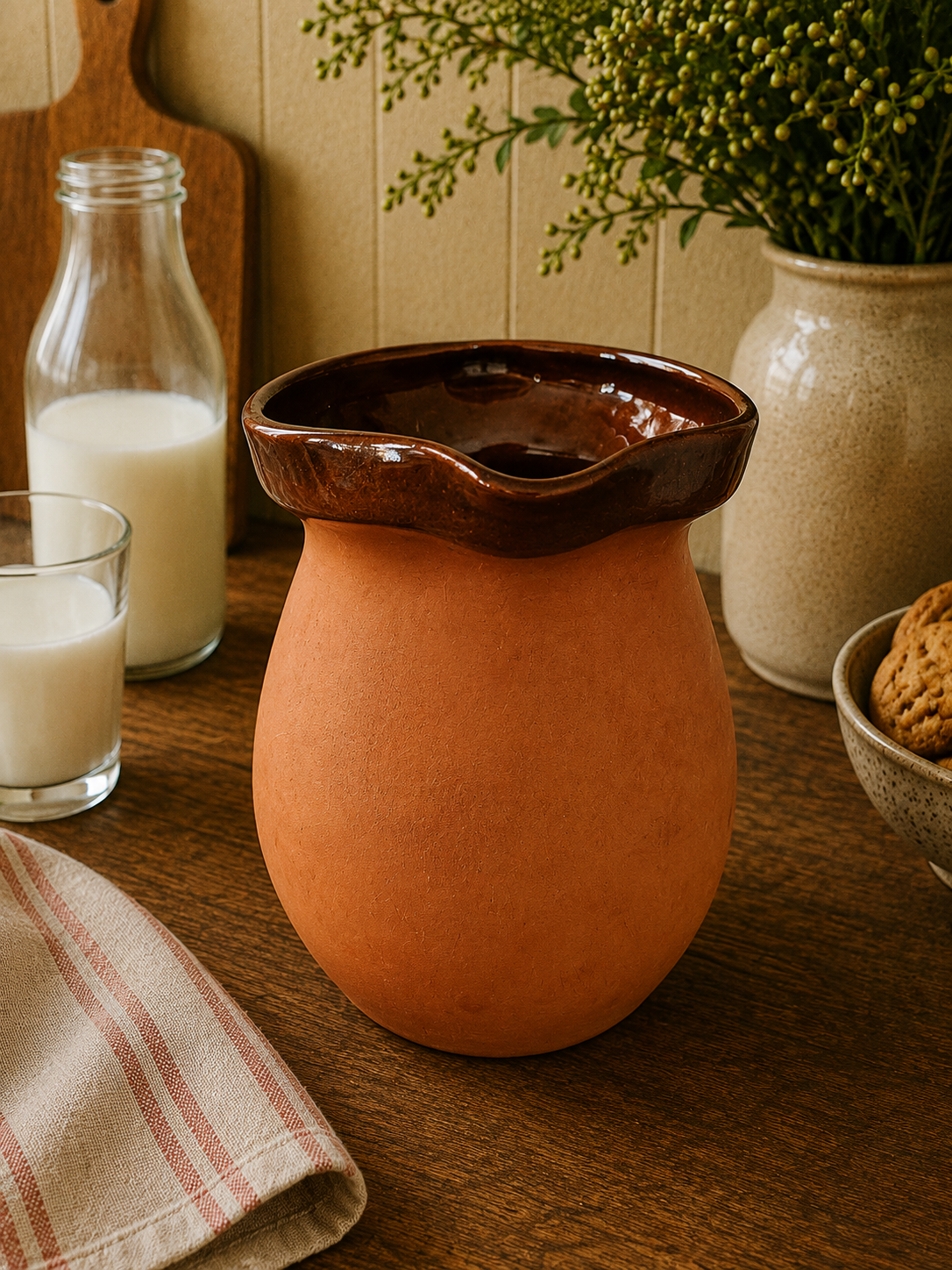 Vintage Royal Barum Ware Milk Jug – C.H. Brannam Barnstaple Devon Pottery photograph 4