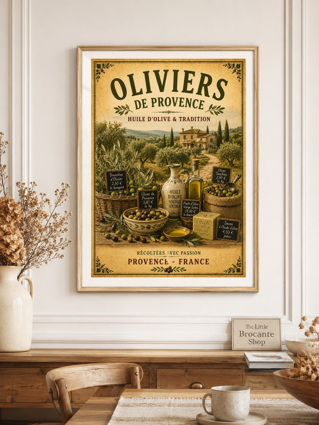 Oliviers de Provence – Vintage French Olive Grove, French Country
Provence
Mediterranean
Rustic Farmhouse
French Provincial
Brocante
Cottagecore
Rustic Chic
Vintage European
Natural Living
Traditional
Country Cottage wall artwork.