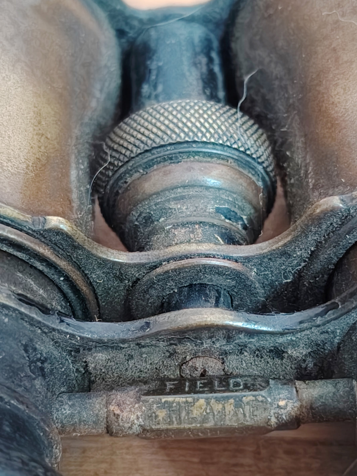 Antique French Brass Field Binoculars – Victorian Opera Glasses with Original Patina photograph 5