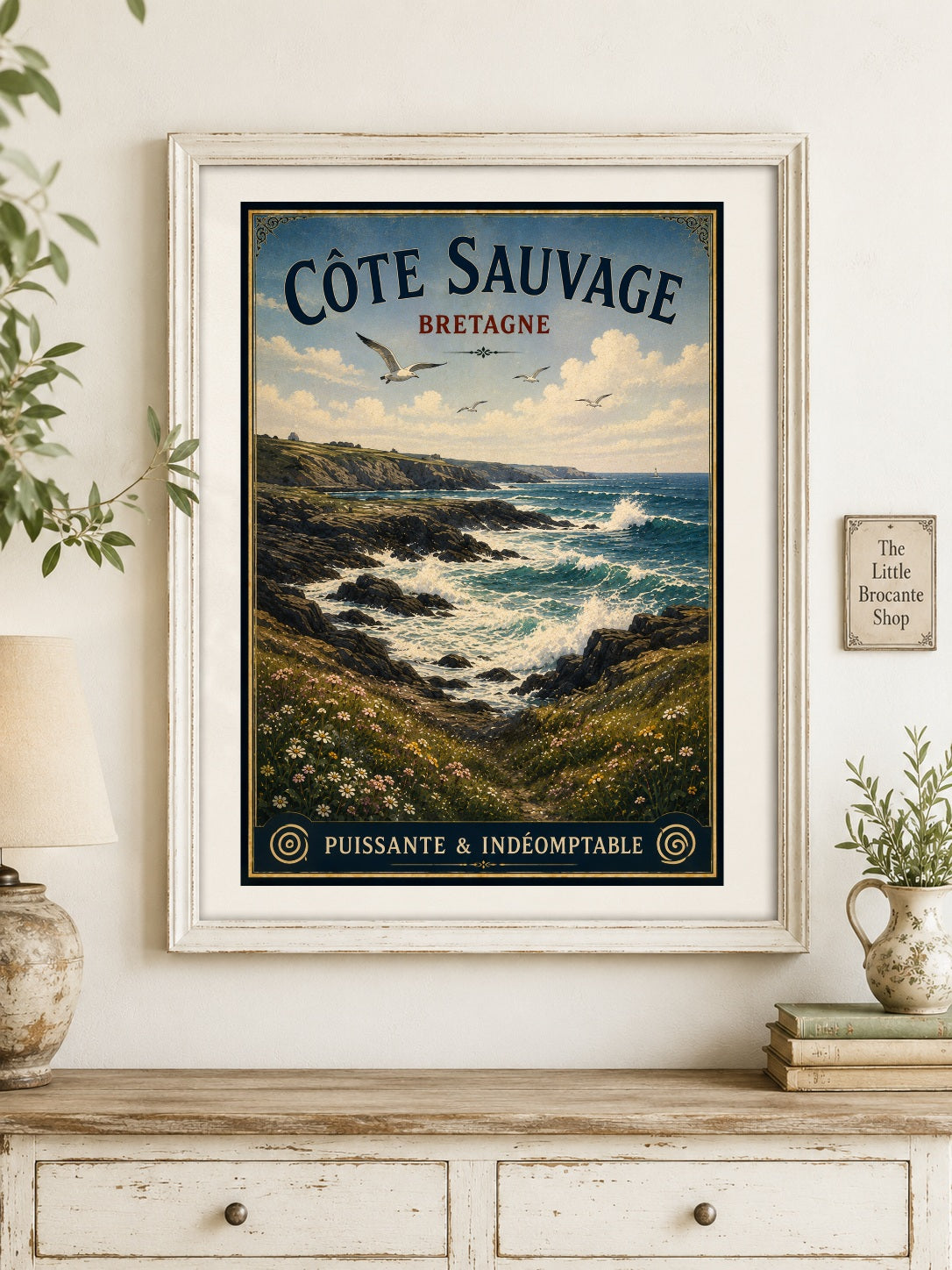Côte Sauvage, Bretagne – Vintage Brittany Coastal Travel Print, Coastal
Breton
French Coastal
Nautical
Contemporary Coastal
Scandinavian
Hamptons
Cottage Style
Rustic Coastal
French Country
Modern Country
Vintage Travel wall artwork.