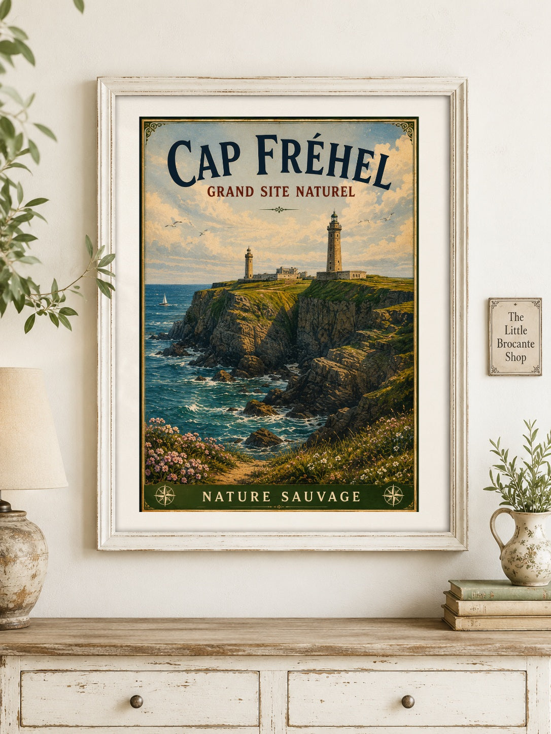 Belle-Île-en-Mer – Vintage French Coastal Travel Print, Coastal
French Coastal
Breton
French Country
Mediterranean
Hamptons
Nautical
Vintage Travel
Scandinavian
Contemporary Coastal
Cottage Style
Relaxed Modern wall artwork.