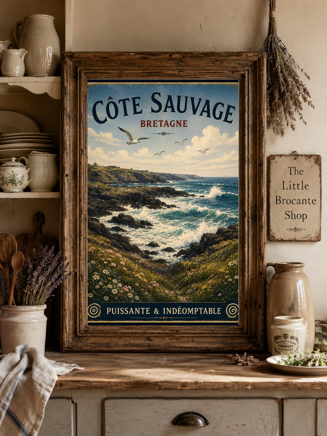 Côte Sauvage, Bretagne – Vintage Brittany Coastal Travel Print, Coastal
Breton
French Coastal
Nautical
Contemporary Coastal
Scandinavian
Hamptons
Cottage Style
Rustic Coastal
French Country
Modern Country
Vintage Travel wall artwork.